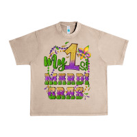 French Oak my first mardi gras glitter fleur de lis Urban Heavy Tee - Artiststas