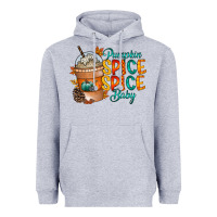 Heather Grey pumpkin spice baby Heavyweight Hoodie - RacoonDesign