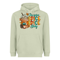Matcha pumpkin spice baby Heavyweight Hoodie - RacoonDesign