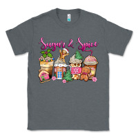 Charcoal Heather sugar and spice pink gingerbread coffee cups Classic Tee - Zillion Design Studio