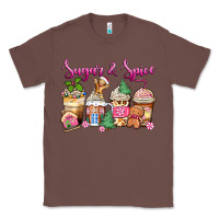 Chestnut sugar and spice pink gingerbread coffee cups Classic Tee - Zillion Design Studio