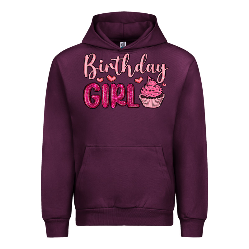 Birthday Girl Cupcake Urban Hoodie by MaliasSmallBusiness | Teevron