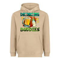 Mushroom drinking buddies with baby bottle and beer Heavyweight Hoodie - HRA Design Shop