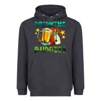Smoke drinking buddies with baby bottle and beer Heavyweight Hoodie - HRA Design Shop