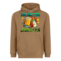 Toasted Coconut drinking buddies with baby bottle and beer Heavyweight Hoodie - HRA Design Shop
