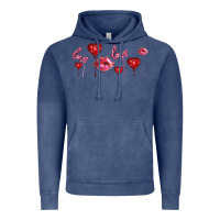 Vintage Denim love and  love balloons Vintage Hoodie - AdoDesignShop