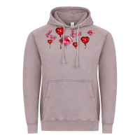Vintage Zinc love and  love balloons Vintage Hoodie - AdoDesignShop