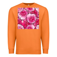 Carrot valentines day all dress up roses seamless pattern Premium Sweatshirt - BundleAndBundleShop