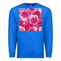True Royal valentines day all dress up roses seamless pattern Premium Sweatshirt - BundleAndBundleShop