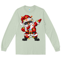 Matcha afro dabbing santa Long Sleeve Tee - Zillion Design Studio