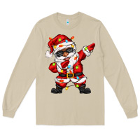 Mushroom afro dabbing santa Long Sleeve Tee - Zillion Design Studio
