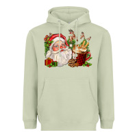 Matcha santa and hot cocoa cup Heavyweight Hoodie - FaDigitalArtStudio
