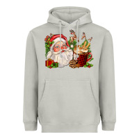 Moon Dust santa and hot cocoa cup Heavyweight Hoodie - FaDigitalArtStudio
