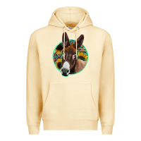 Pina Colada aztec backsground donkey Premium Hoodie - Jasminsmagicworld