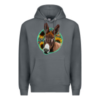 Rock aztec backsground donkey Premium Hoodie - Jasminsmagicworld