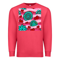 Cardinal valentines day turquoise gemstone  and hearts Premium Sweatshirt - BundleAndBundleShop