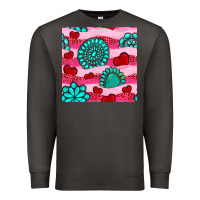 Smoke valentines day turquoise gemstone  and hearts Premium Sweatshirt - BundleAndBundleShop