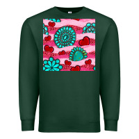 Sports Green valentines day turquoise gemstone  and hearts Premium Sweatshirt - BundleAndBundleShop