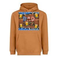 Meerkat dad life with beers Heavyweight Hoodie - HRA Design Shop