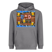 Storm dad life with beers Heavyweight Hoodie - HRA Design Shop