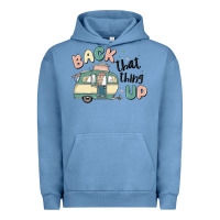 Pigment Pebble Blue back that thing up Urban Hoodie - MaliasSmallBusiness