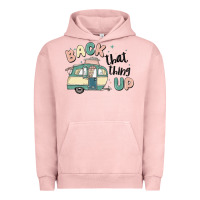 Pigment Salmon back that thing up Urban Hoodie - MaliasSmallBusiness