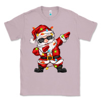 Lilac dabbing santa with christmas lights Classic Tee - Zillion Design Studio