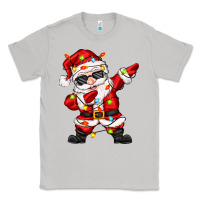 Moon Dust dabbing santa with christmas lights Classic Tee - Zillion Design Studio