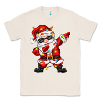 Natural dabbing santa with christmas lights Classic Tee - Zillion Design Studio