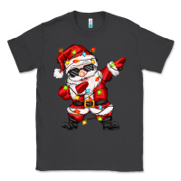 Smoke dabbing santa with christmas lights Classic Tee - Zillion Design Studio