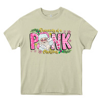 Dreaming Of A Pink Christmas Heavy Core Tee | Teevron