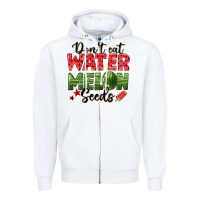 White dont eat watermelon seeds Zipper Hoodie - texasbilliewilder