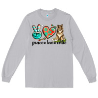 Peace Love Collie Long Sleeve Tee | Teevron