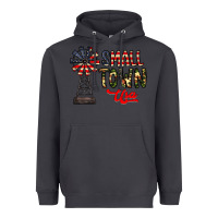 Smoke small town usa Heavyweight Hoodie - CowhideDigitalArt