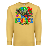 Antique Gold embrace difference Premium Sweatshirt - AdoDesignShop