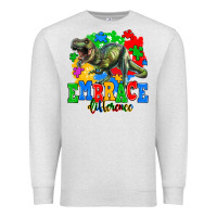 Oatmeal Heather embrace difference Premium Sweatshirt - AdoDesignShop