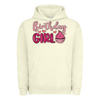 Pigment Pistachio birthday girl cupcake Urban Hoodie - MaliasSmallBusiness