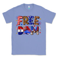 Colony Blue fourth of july freedom Classic Tee - texasbilliewilder
