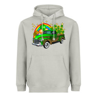 Moon Dust st patricks shamrock gold rainbow balloon candy truck Heavyweight Hoodie - FaDigitalArtStudio