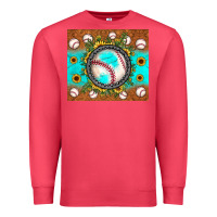 Cardinal baseball turquoise sunflower Premium Sweatshirt - JahusDesignShop