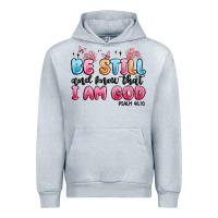 Heather Grey be still and know that i am god psalm 46 10 Urban Hoodie - MaliasSmallBusiness