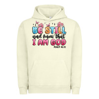 Pigment Pistachio be still and know that i am god psalm 46 10 Urban Hoodie - MaliasSmallBusiness