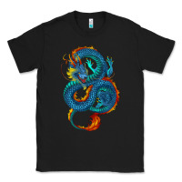 Black blue dragon Classic Tee - RanaPortraitStore