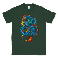 Sports Green blue dragon Classic Tee - RanaPortraitStore