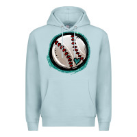 Blue Mist glitter baseball Premium Hoodie - Jasminsmagicworld