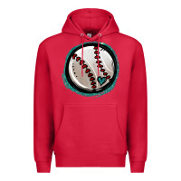 Cardinal glitter baseball Premium Hoodie - Jasminsmagicworld