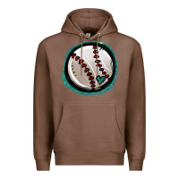 Chestnut glitter baseball Premium Hoodie - Jasminsmagicworld