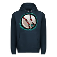 Navy glitter baseball Premium Hoodie - Jasminsmagicworld