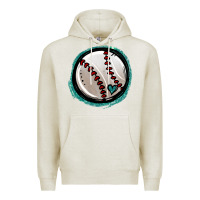 Oatmeal Heather glitter baseball Premium Hoodie - Jasminsmagicworld