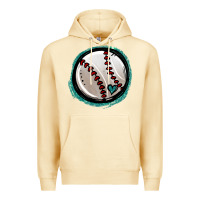 Pina Colada glitter baseball Premium Hoodie - Jasminsmagicworld